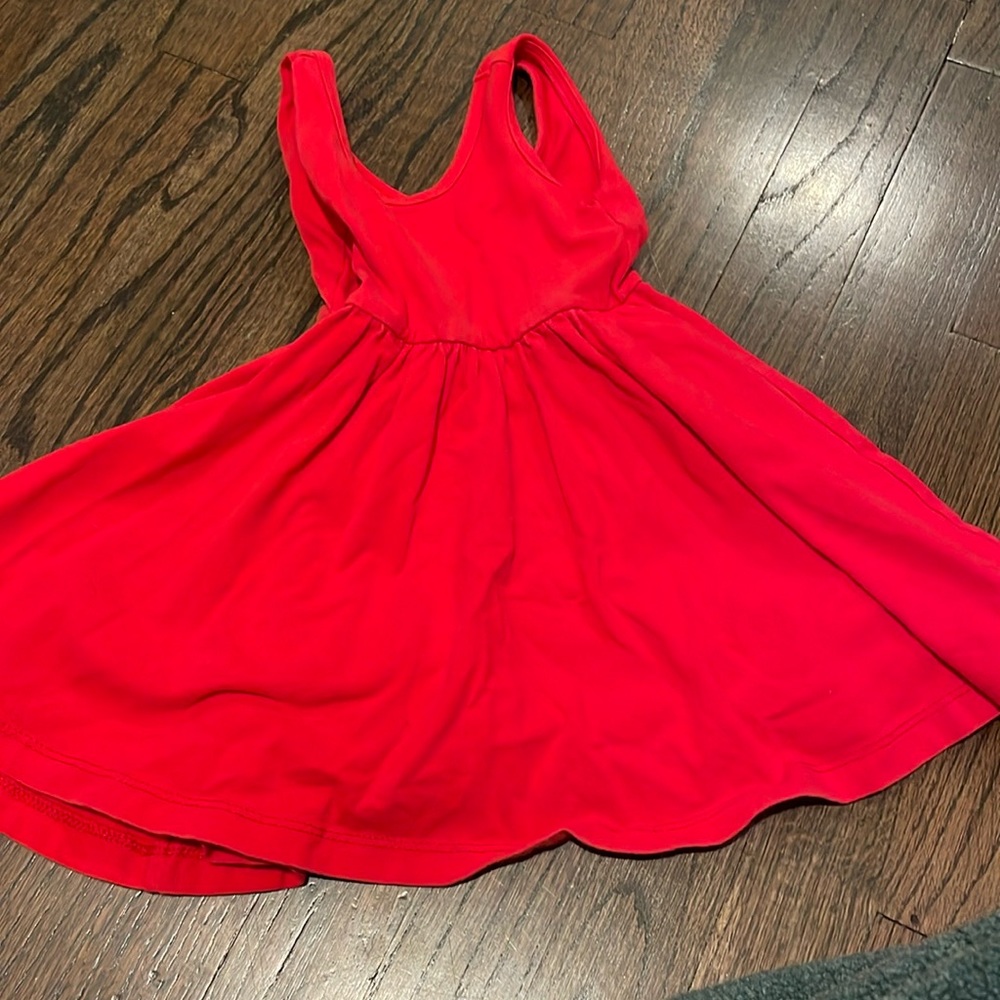 Alice Ames red sleeveless dress, size 2t